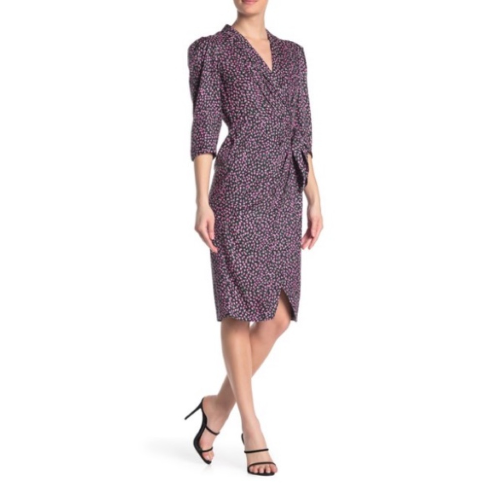 Rebecca Taylor Floral Wrap Dress